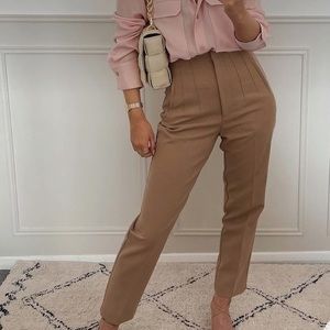 Zara High-Waist Trousers